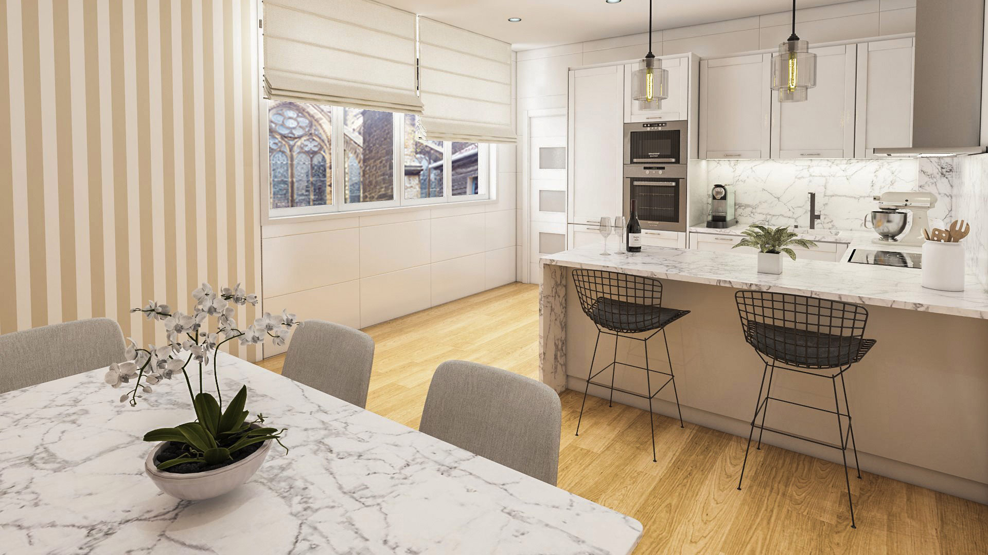 Cocina Viviendas Quinta Parroquia